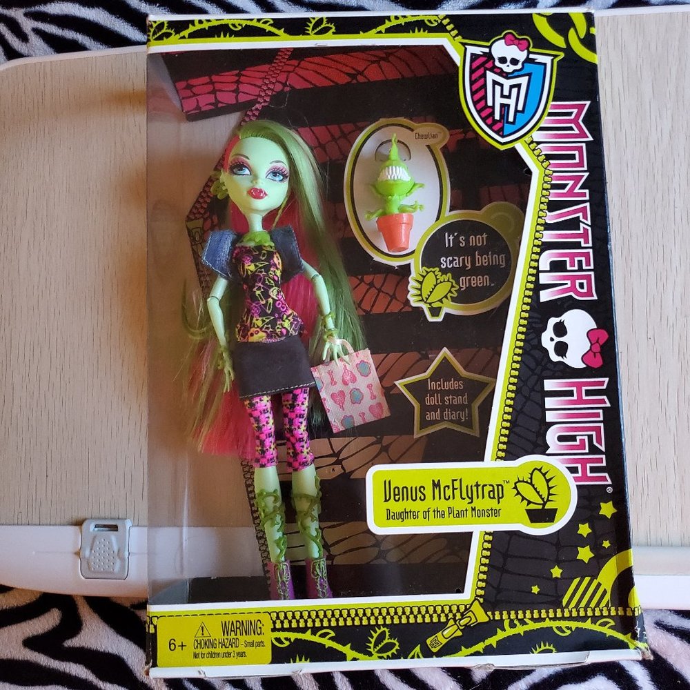 Mattel Monster High Venus McFlytrap Doll - Original Release 1st Run (2012) EUC
